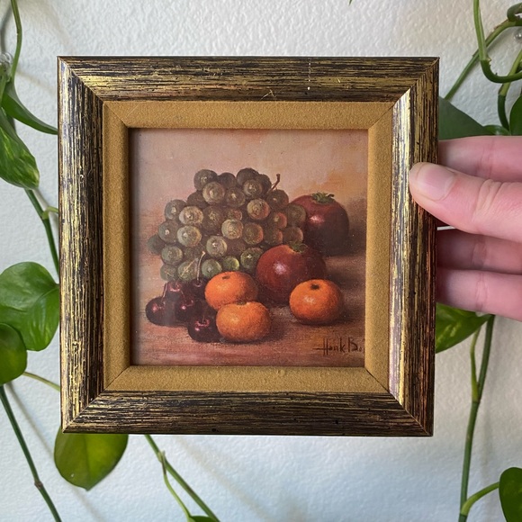 1969 Henk Bos Lithograph Framed Print